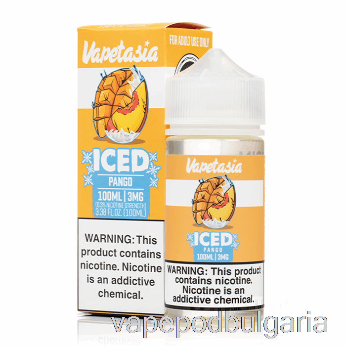 Vape 10000 Дръпки Iced Pango - Vapetasia - 100ml 0mg